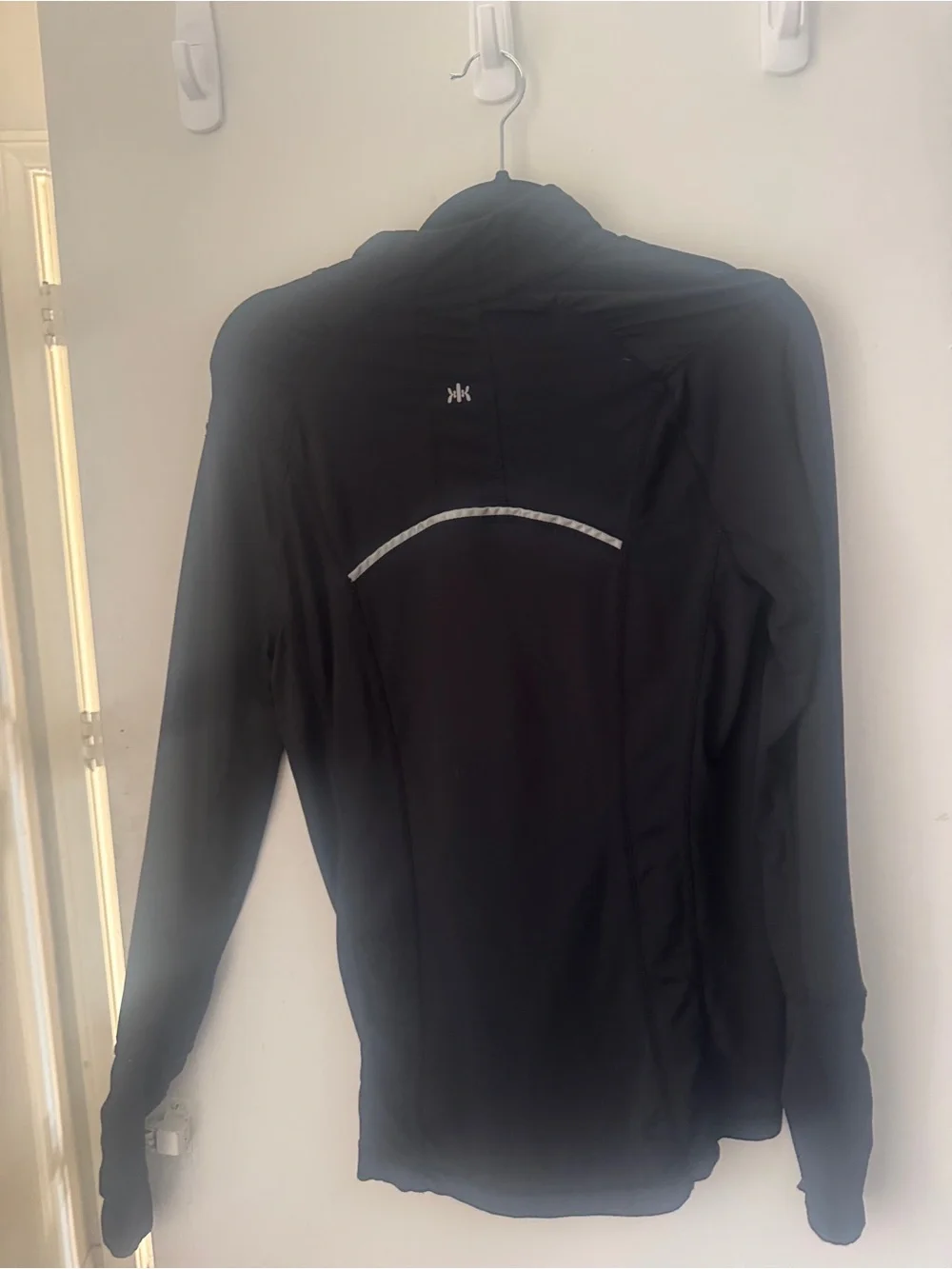 Black Women's Quarter-Zip Hoodie Sweater